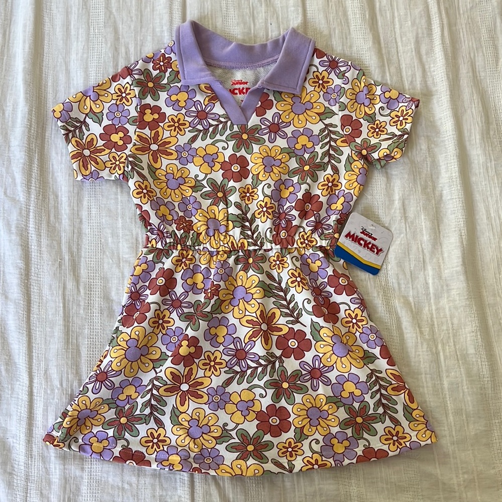 Mickey Mouse Flower Dress